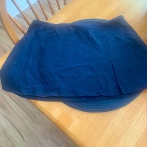 Navy Blue Bathing suit cover up. No bottoms just skirt.